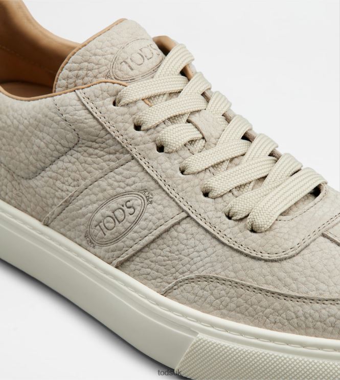 Tod's Men Sneakers in Nubuck 602L84846 Off White
