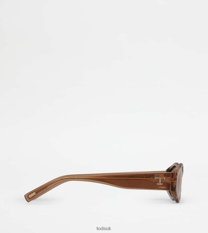 Tod's Women Oval Sunglasses 602L84527 Beige