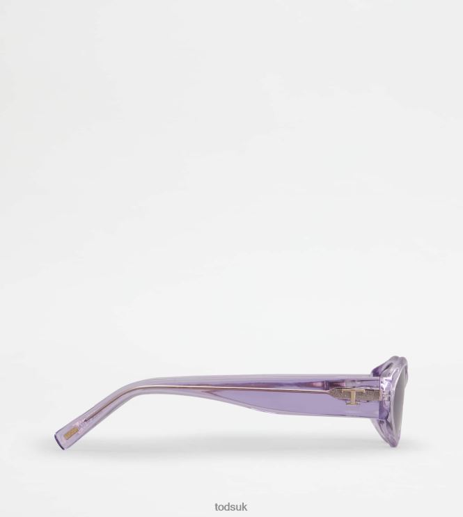 Tod's Women Oval Sunglasses 602L84528 Violet
