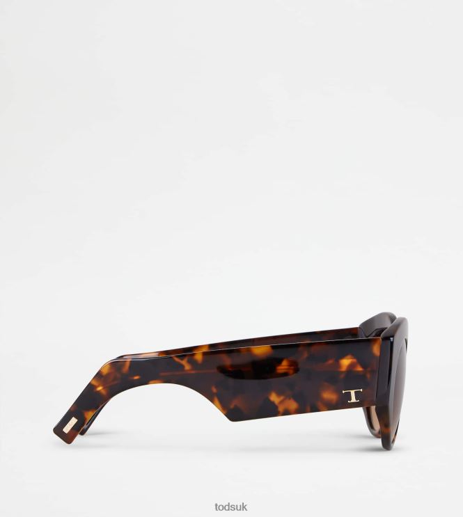 Tod's Women Rounded Sunglasses 602L84532 Brown