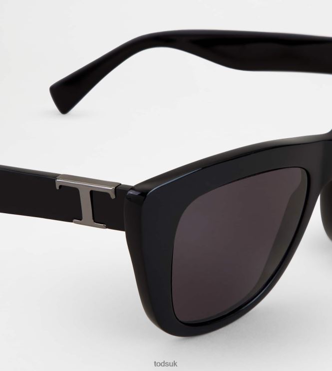 Tod's Women Tortoise Sunglasses 602L84537 Black