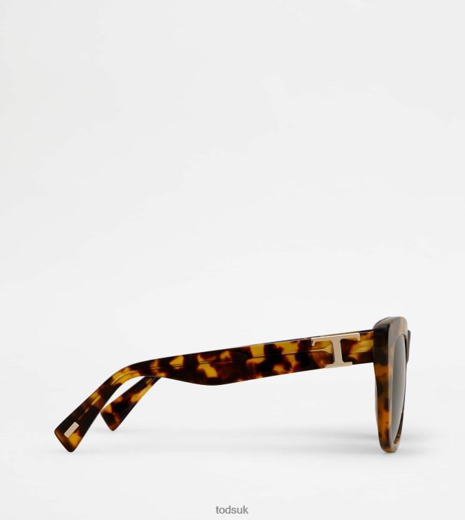 Tod's Women Tortoise Sunglasses 602L84542 Brown