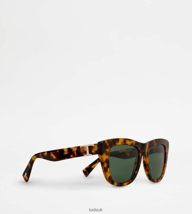 Tod's Women Tortoise Sunglasses 602L84542 Brown