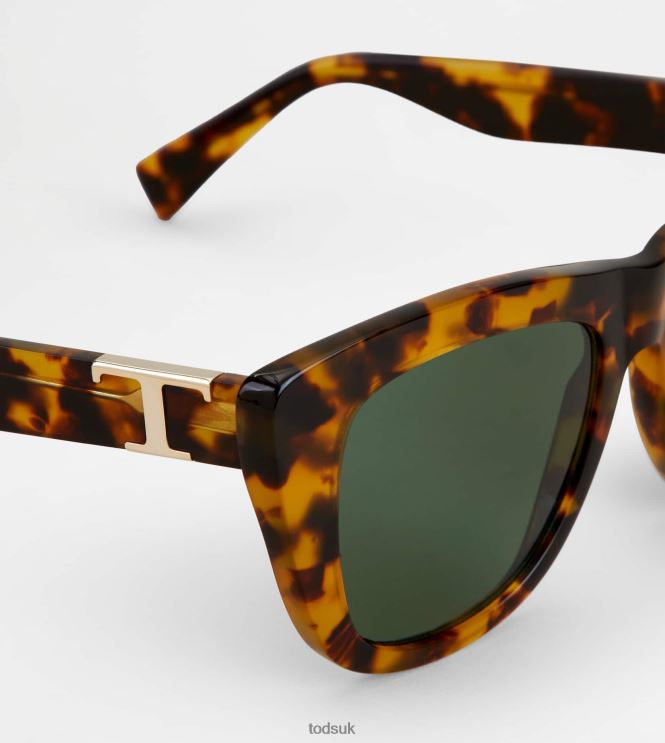 Tod's Women Tortoise Sunglasses 602L84542 Brown