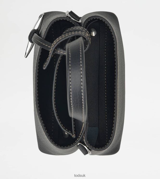 Tod's Women Micro Bag in Leather 602L84457 Black