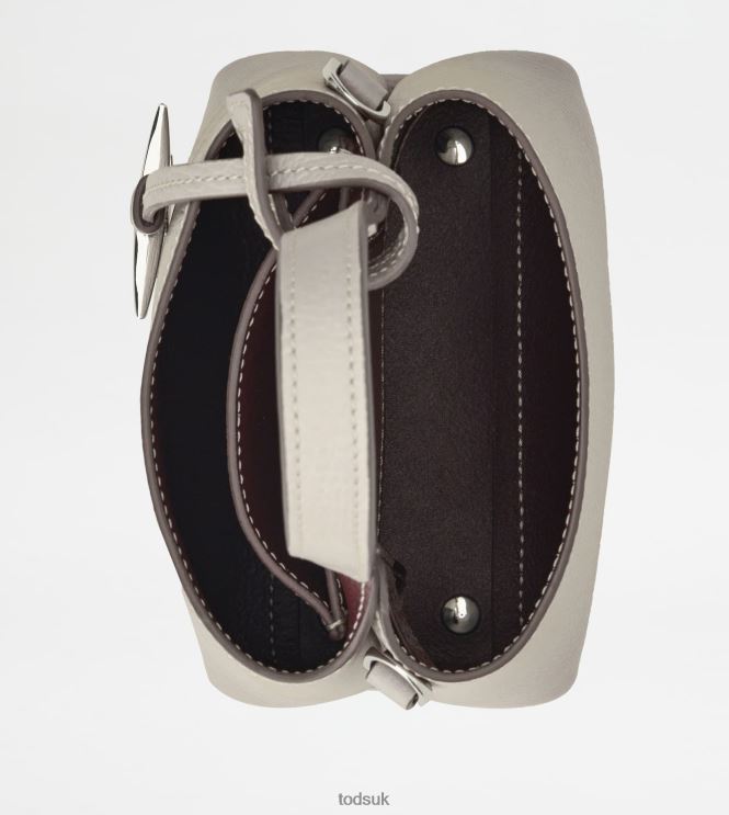Tod's Women Micro Bag in Leather 602L84469 White