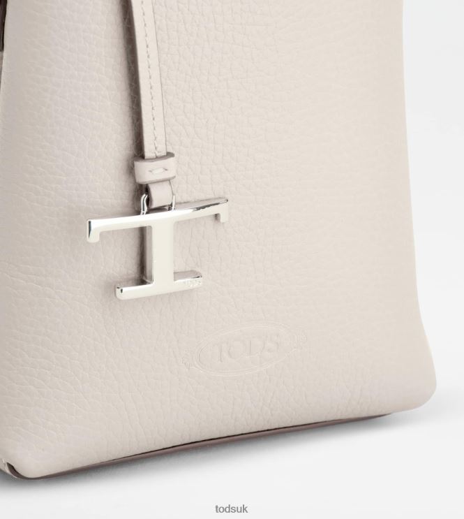 Tod's Women Micro Bag in Leather 602L84469 White