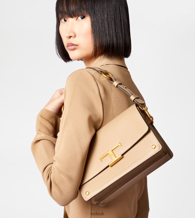 Tod's Women Shoulder Bag Mini 602L84402 Beige