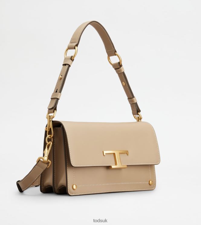 Tod's Women Shoulder Bag Mini 602L84402 Beige