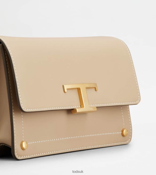 Tod's Women Shoulder Bag Mini 602L84402 Beige