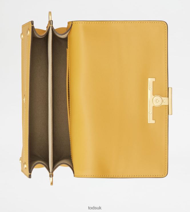 Tod's Women Shoulder Bag Mini 602L84405 Yellow