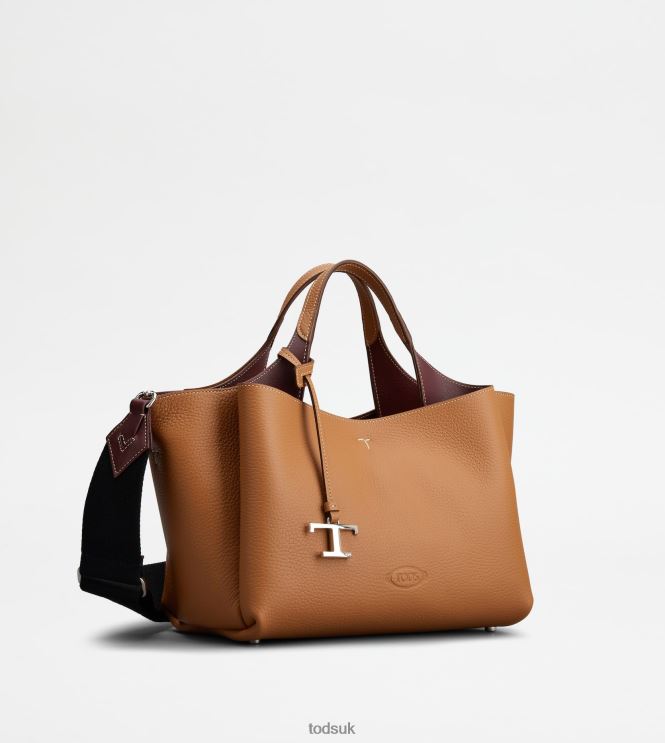 Tod's Women Bag in Leather Mini 602L84359 Brown