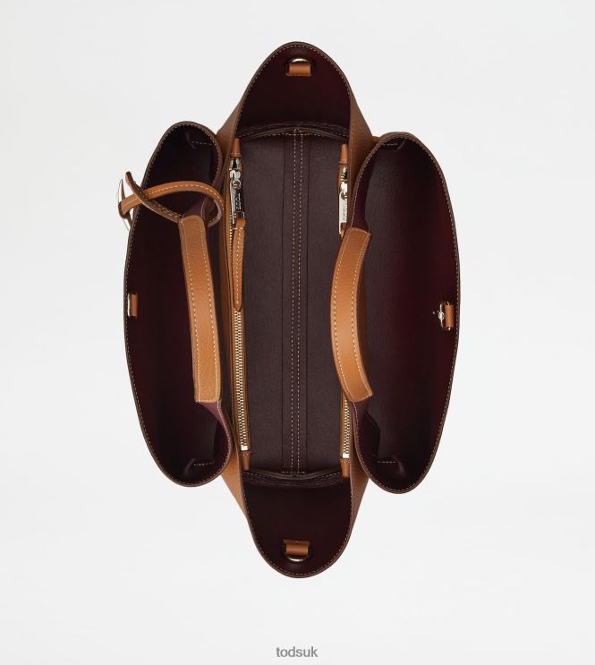 Tod's Women Bag in Leather Mini 602L84359 Brown