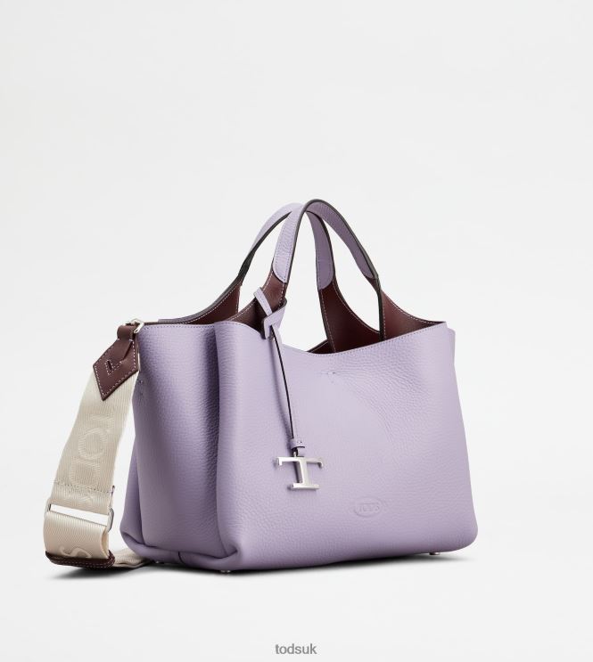 Tod's Women Bag in Leather Mini 602L84372 Violet