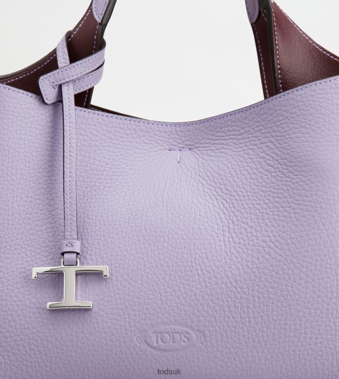 Tod's Women Bag in Leather Mini 602L84372 Violet
