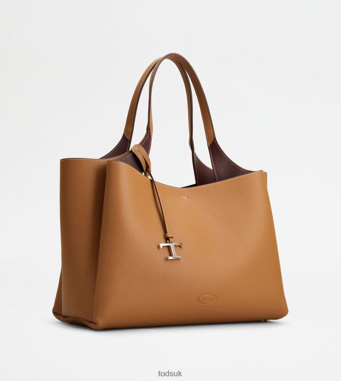 Tod's Women Bag in Leather Medium 602L84296 Brown