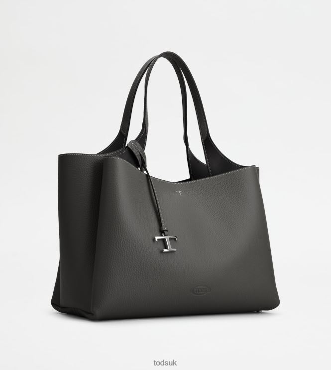 Tod's Women Bag in Leather Medium 602L84298 Black