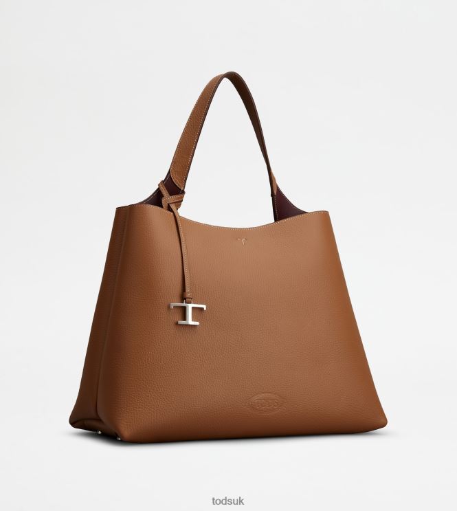 Tod's Women Bag in Leather Medium 602L84309 Brown
