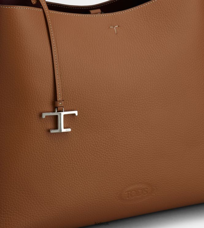 Tod's Women Bag in Leather Medium 602L84309 Brown