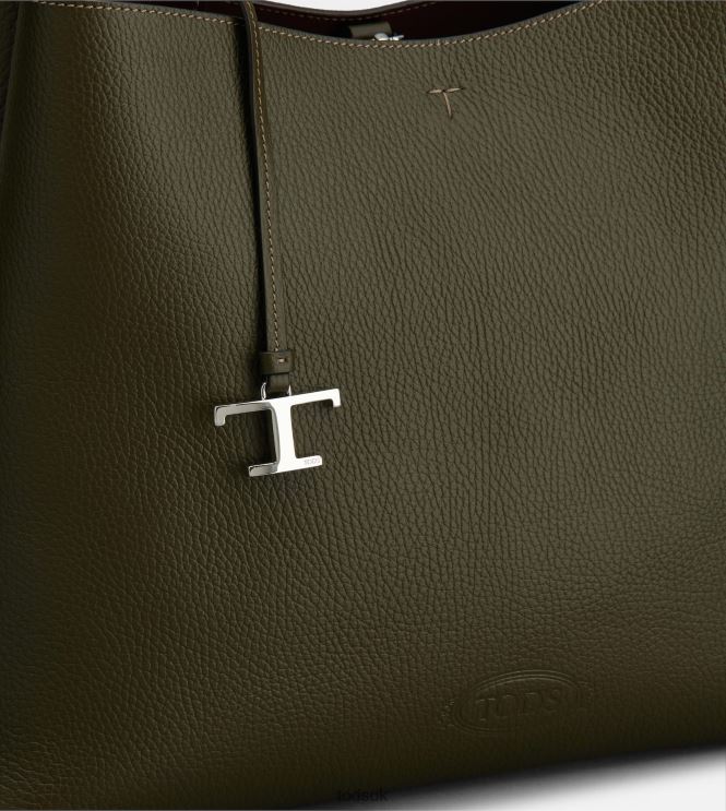 Tod's Women Bag in Leather Medium 602L84316 Green