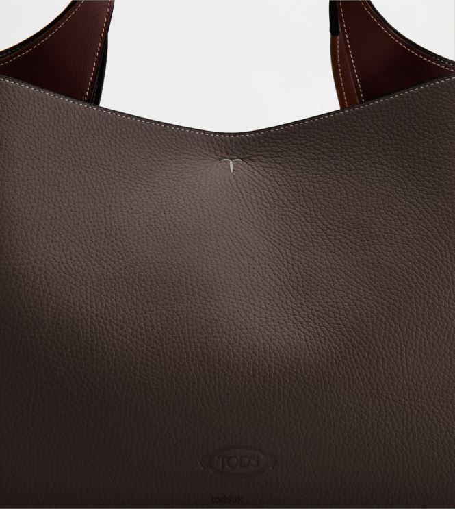 Tod's Women Bag in Leather Medium 602L84322 Brown