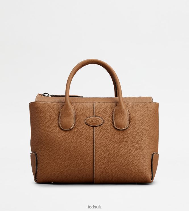 Tod's Women Di Bag in Leather Small 602L84268 Brown