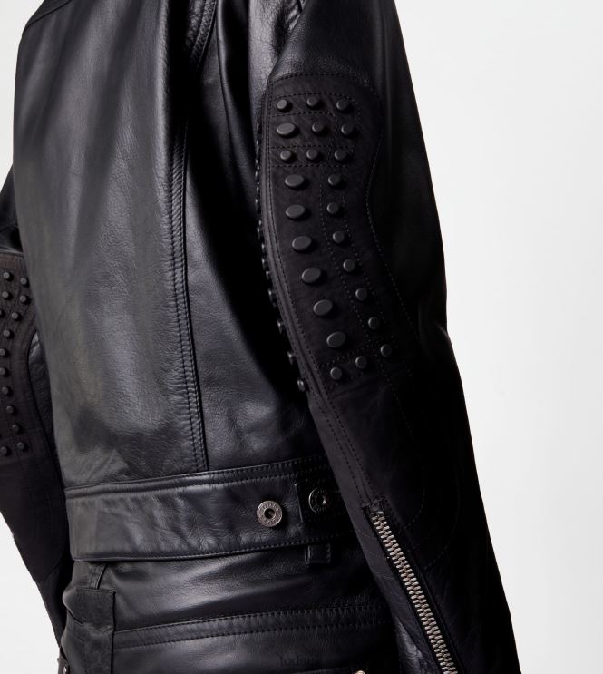 Tod's Women Jacket in Leather 602L84601 Black