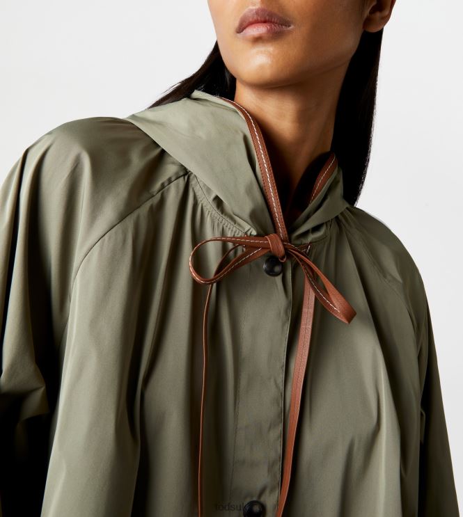 Tod's Women Windbreaker 602L84556 Green