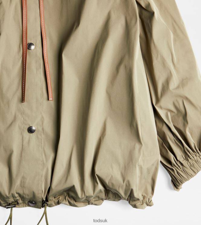 Tod's Women Windbreaker 602L84556 Green
