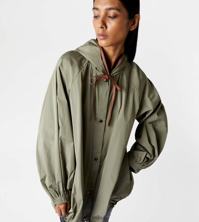 Tod's Women Windbreaker 602L84556 Green