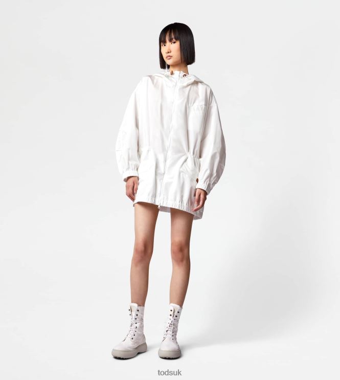 Tod's Women Windbreaker 602L84603 White