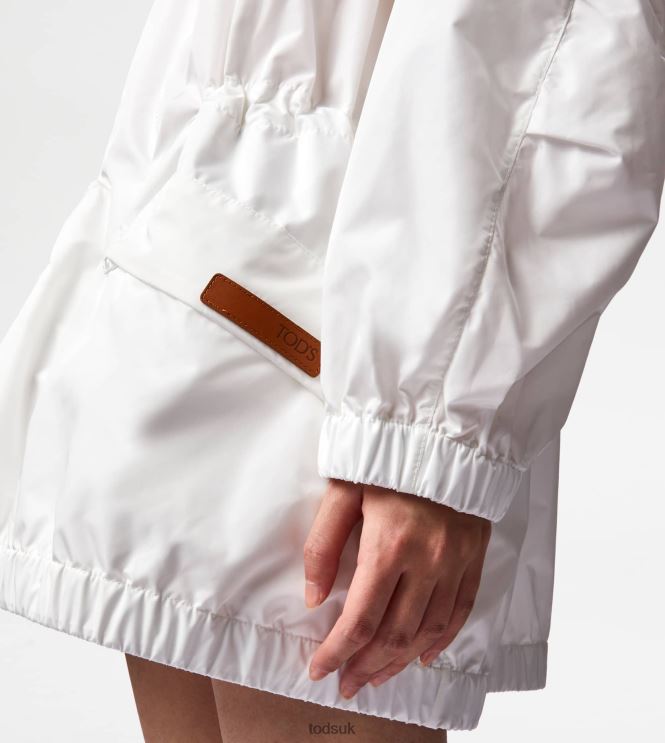 Tod's Women Windbreaker 602L84603 White