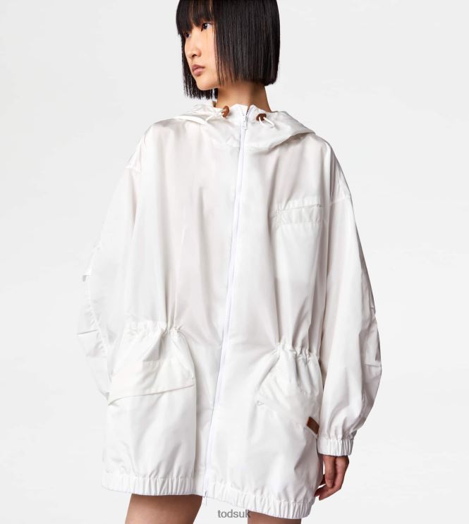 Tod's Women Windbreaker 602L84603 White
