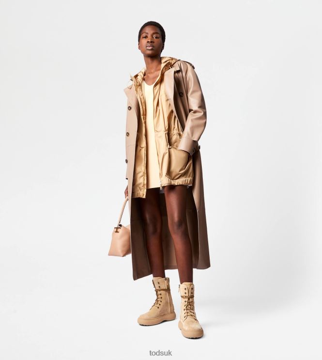 Tod's Women Windbreaker 602L84605 Beige