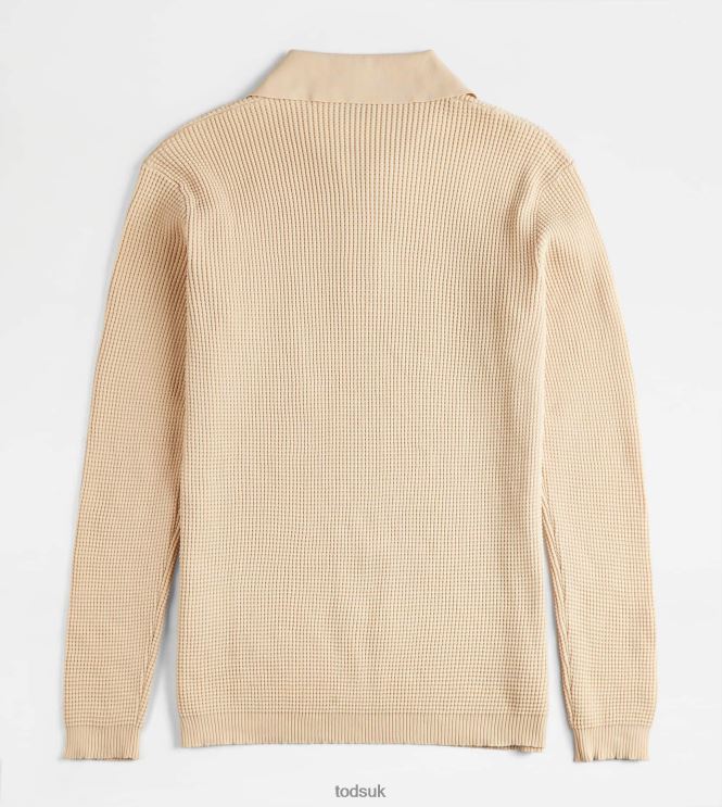 Tod's Women Polo Shirt in Knit 602L84576 Beige
