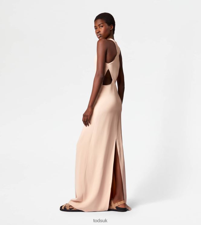 Tod's Women Long Dress 602L84566 Pink